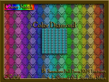 Color Diamond Seamless Texture Set
