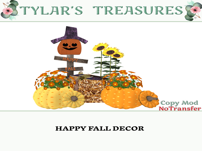 .:TT:.  HAPPY FALL DECOR BOXED