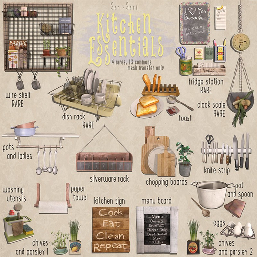 Sari-Sari - Kitchen Essentials ALL