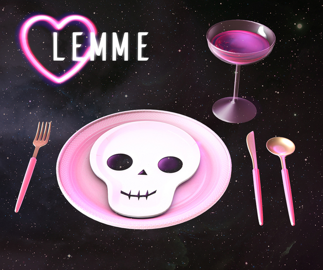 LEMME...Halloween party // Paper dinnerware