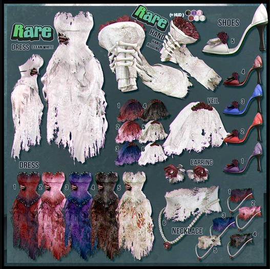 `M.BIRDIE / HalloweenCostume B : DeadBride.SHOES 1 Maitreya