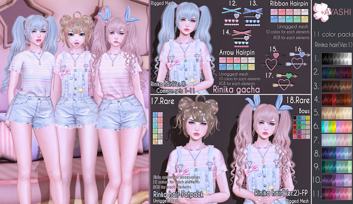 [^.^Ayashi^.^] Rinika gacha-Fatpack
