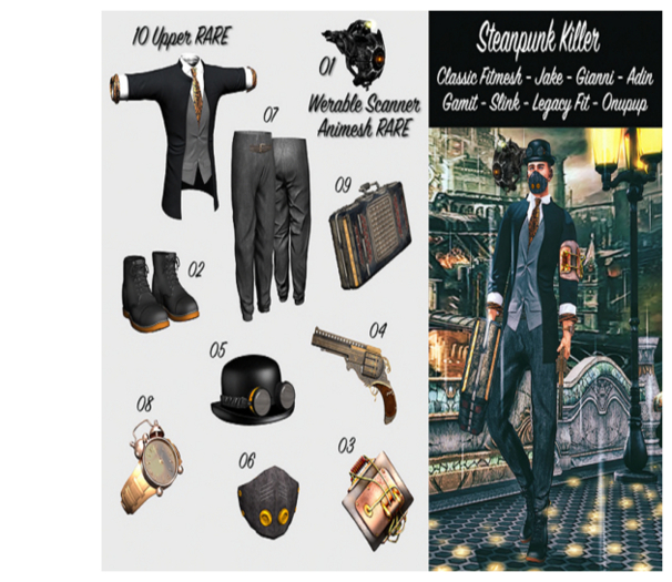 01 - DiMi's - Steampunk Killer RARE 2