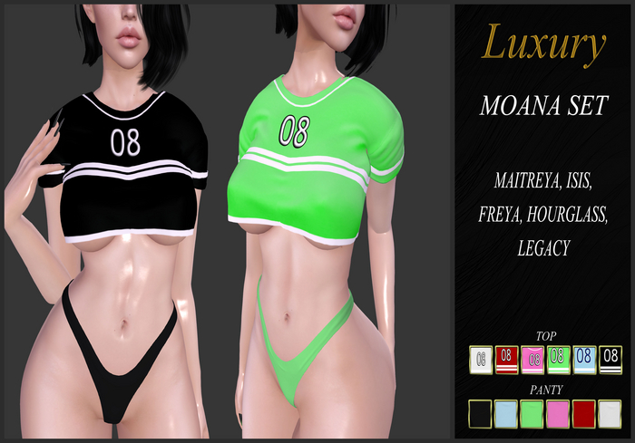 [Luxury] Moana Set [Wear]