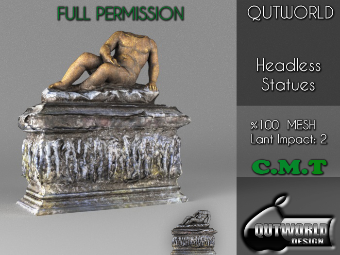 .::QUTWORLD Headless Statues::.FP 