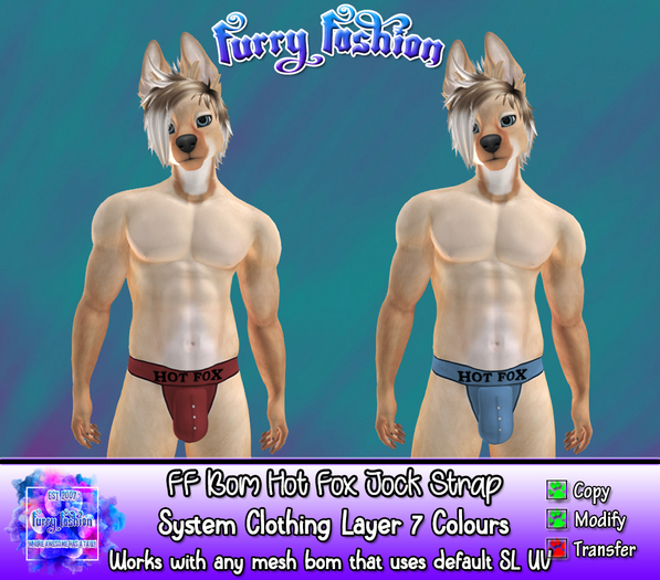 ~FF~ Bom Hot Fox Jock Strap
