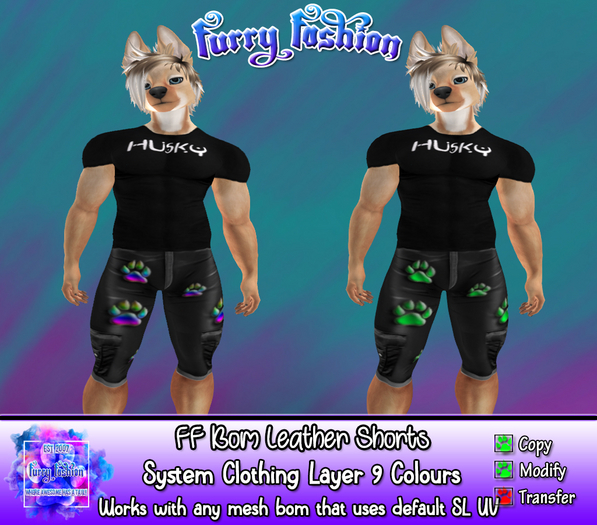 ~FF~ Bom Leather Shorts