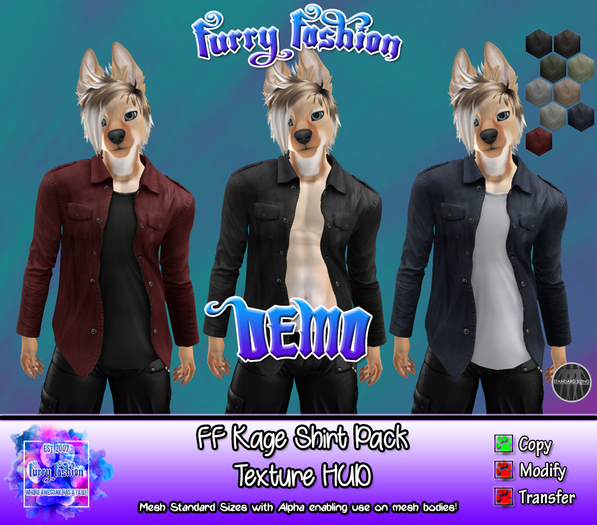 ~FF~ Kage Shirt Pack DEMO