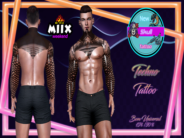 Techno Tattoo // New skull Tattoo