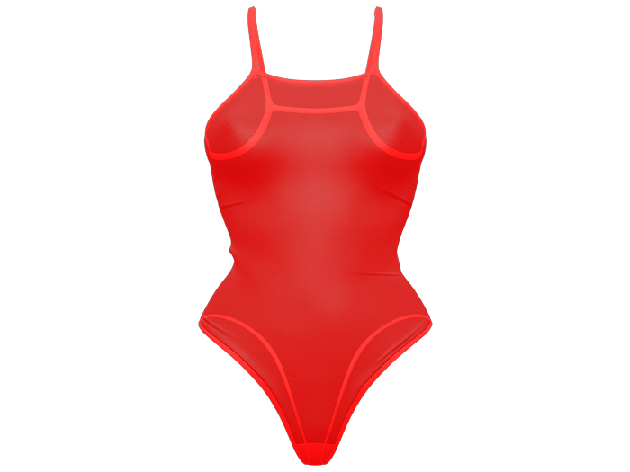 MARTI - Nicole Bodysuit Red