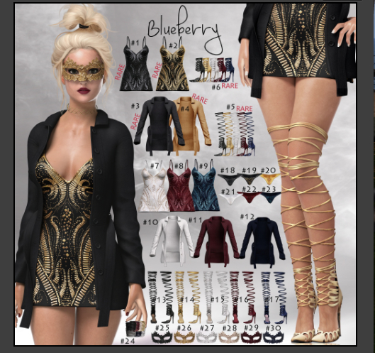 Blueberry - Show Time - Full - Weiss