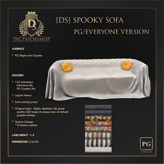 [Ds] Spooky Sofa - PG