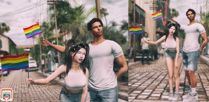 Sari-Sari - Pride Flag BENTO WEARABLE