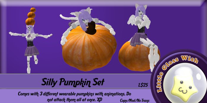 *LGW* Silly Pumpkin Set Boxed