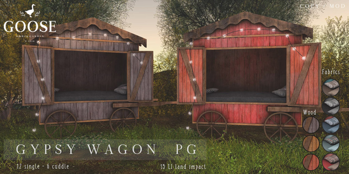 GOOSE - Gypsy wagon PG 