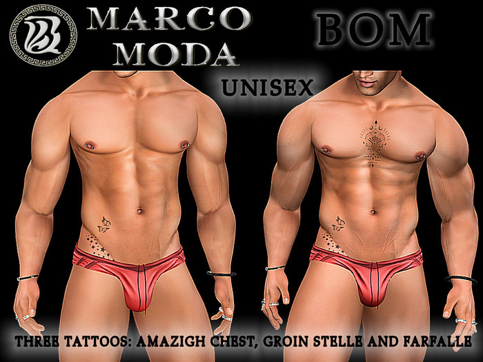 MM TROIKA UNISEX TATTOOS BOM