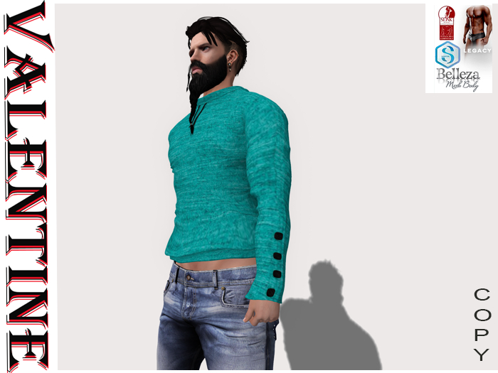 Male_Top_Hoody _Light blue