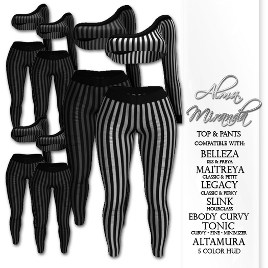 DEMO .: AlmaMiranda :. Vertical Stripes Outfit