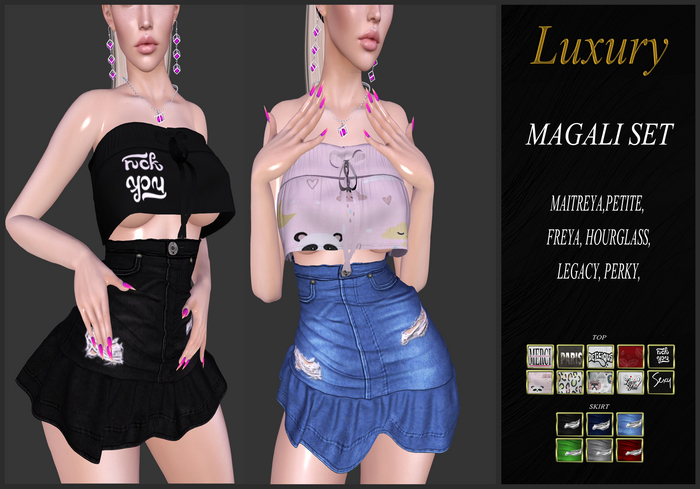 [Luxury] Magali Set [Wear]