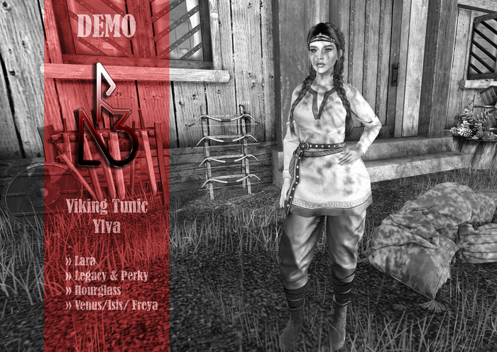 //R3D// Viking Tunic Ylva - DEMO