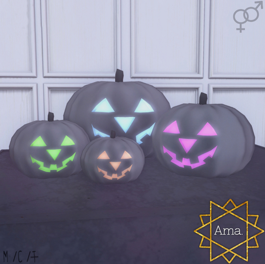 Ama. : Flashy Pumpkins