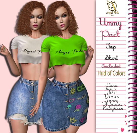 {AP}Unny Set Pack Lara,Freya,Isis,Venus,Physique,HG,Legacy