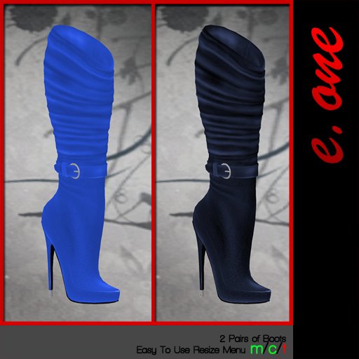e.one Allure Boot Blue