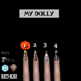 MG Designs Nails - My Dolly 1