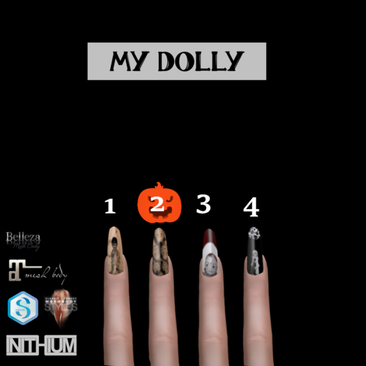 MG Designs Nails - My Dolly 2