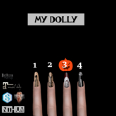 MG Designs Nails - My Dolly 3
