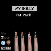 MG Designs Nails - My Dolly FATPACK