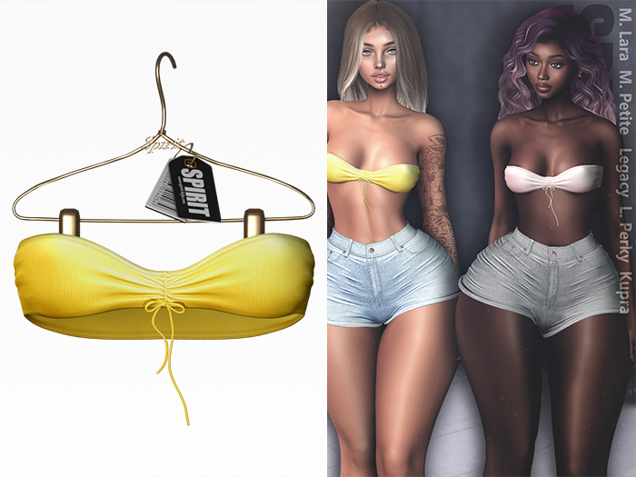 SPIRIT - Monica top [YELLOW]