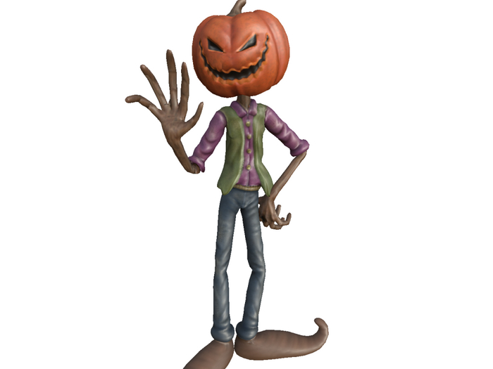 BOX ESTATUA HOMBRE CALABAZA XXI