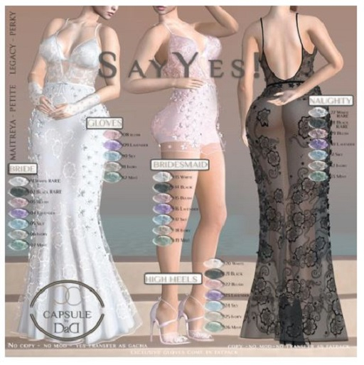 02 -Capsule by DaD - Say Yes! -Long Dress L PERKY Black RARE