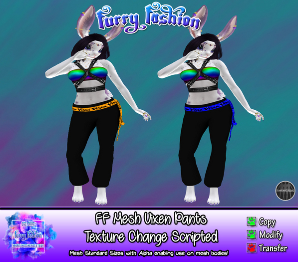 ~FF~ Mesh Kitten Pants