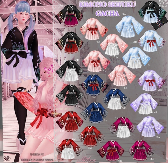 {PL} Kimono Seifuku - RARE