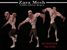 Zara Mesh - Horror - Bladehands Creature - FULL PERM MESH