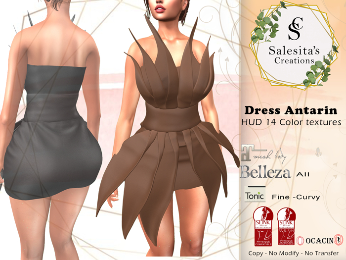 .Dress Antarin *Salesita's Creations**SC* Box.
