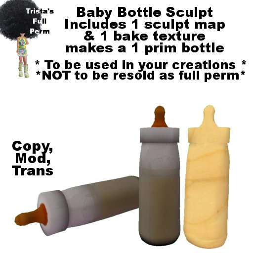 Baby Bottle Sculpty Pack (BOXED)