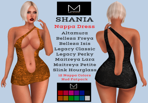 MUDAK - SHANIA NAPPA DRESS FATPACK