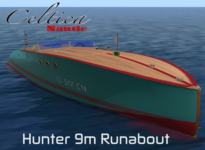 Hunter 9m Ocean Blue