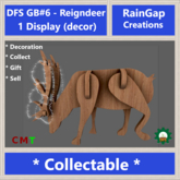 DFS GB#6 - Reigndeer 1 Display (decor)