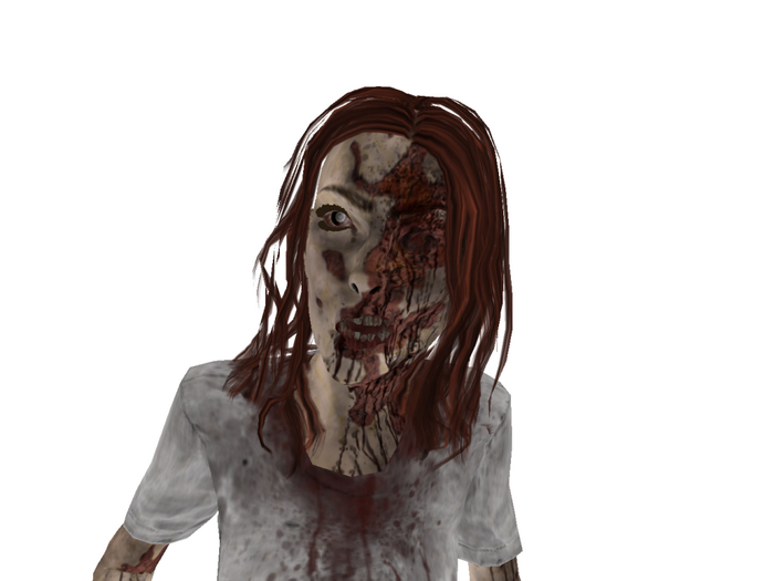 BOX ESTATUA ZOMBI MUJER XXI