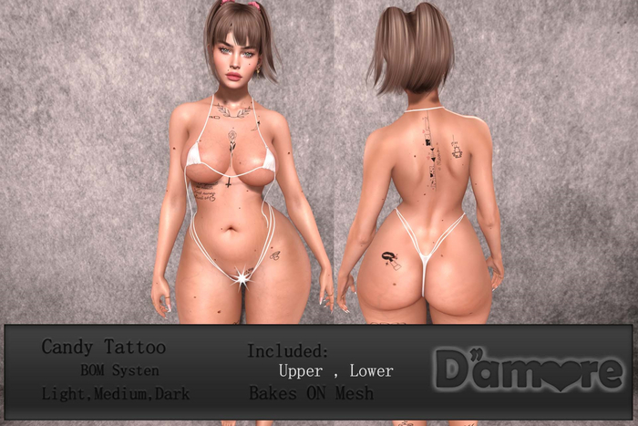 D''AMORE Candy Tattoo