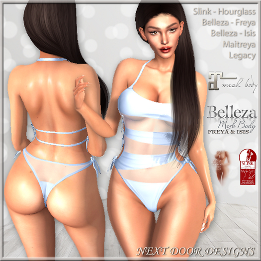 Acapulco Blue - Freya, Hourglass, Isis, Legacy, Maitreya