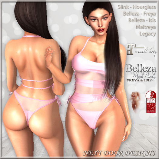 Acapulco Pink - Freya, Hourglass, Isis, Legacy, Maitreya