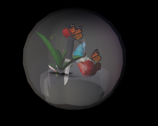 Vixen tail Orb "Butterflys are free"(ADD)