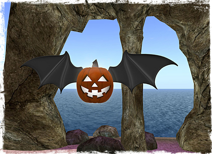 winged pumpkin
