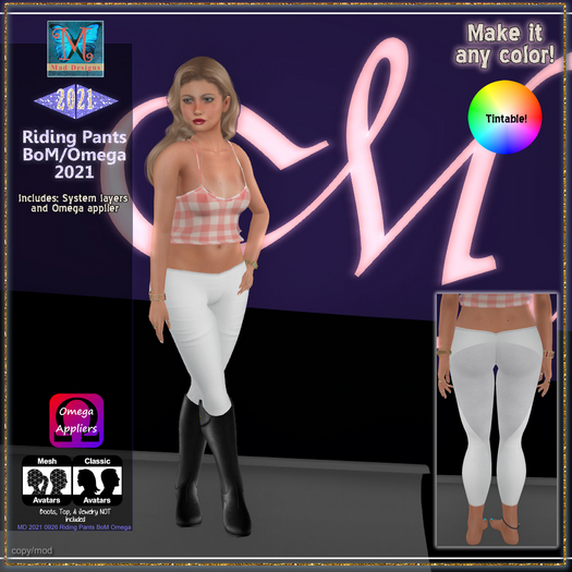 .:MD:. 2021 0926 Riding Pants - BoM Omega