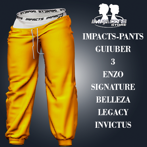 IMPACTS-PANTS GUIUBER  3 ENZO/SIG/BLZ/LEGA/INVICTUS
